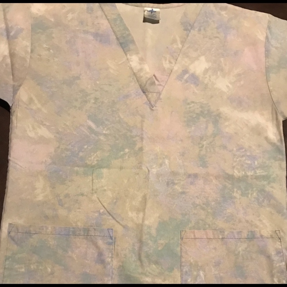 Medline Uniform Scrub Top Size Small